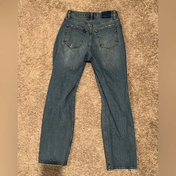 The Dad High Rise Abercrombie jeans, size 26 curve love - Picture 2 of 3